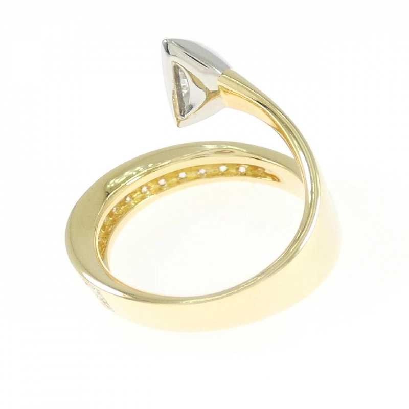 Nhẫn kim cương K18YG/PT900 0.426CT 668758