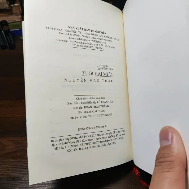 Mãi Mãi Tuổi Hai Mươi - Nguyễn Văn Thạc 1020161