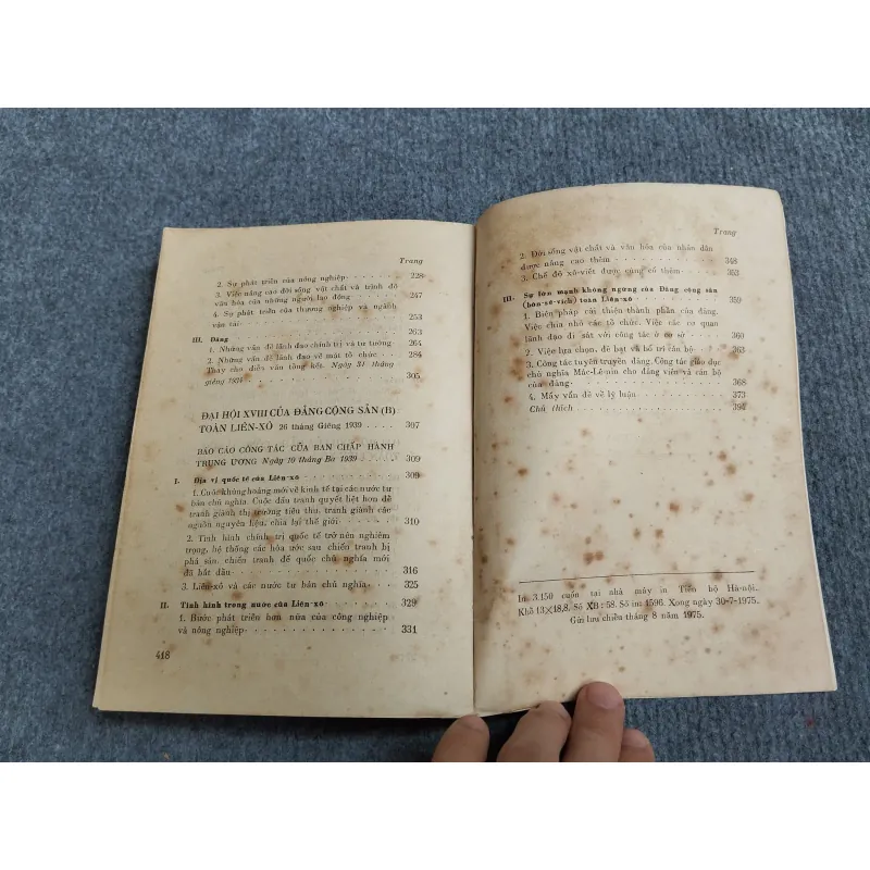 BÁO CÁO VỀ XÂY DỰNG CHỦ NGHĨA XÃ HỘI TẬP II 689598