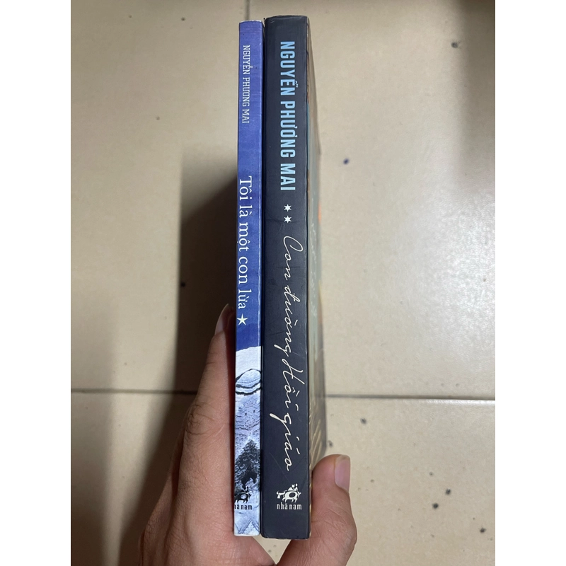 Lên đường với trái tim trần trụi - Nguyễn Phương Mai  2 cuốn (c47) 495624