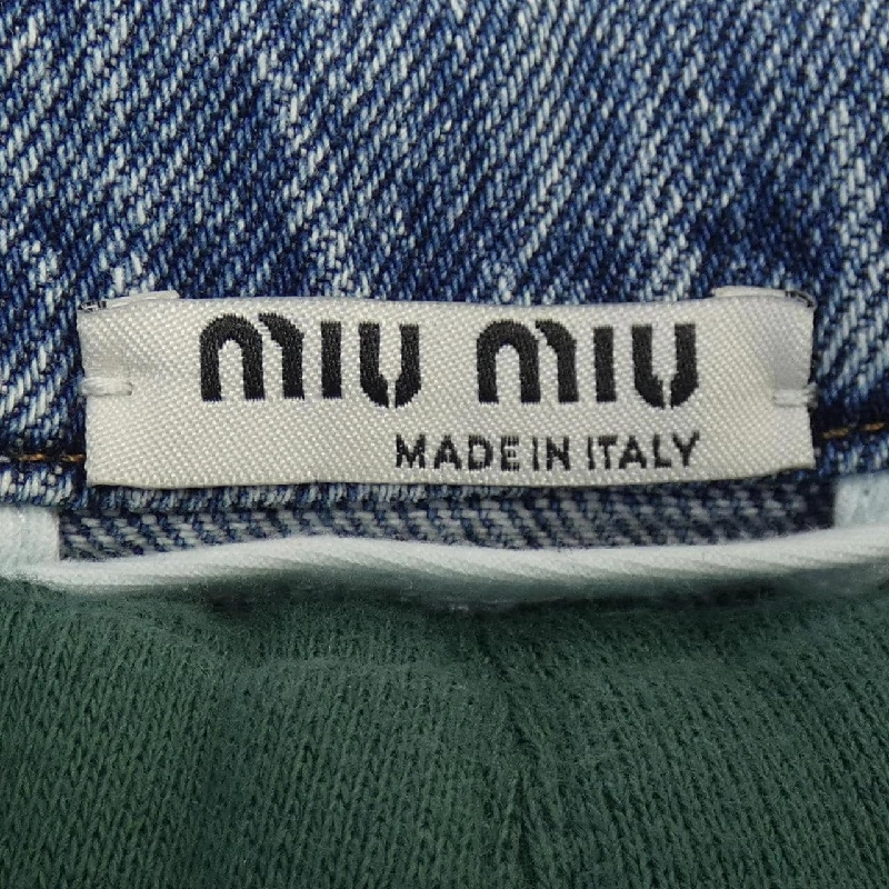 MIU MIU GWB063 1VZS Áo khoác denim - Hàng hiệu Authentic 820550