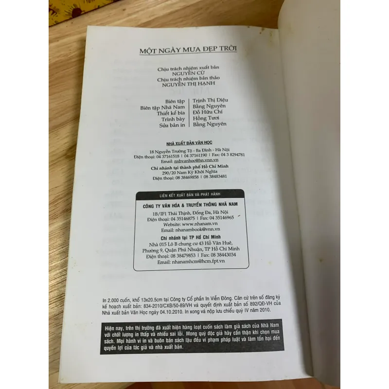 Một Ngày Mưa Đẹp Trời - Éric-emmanuel Schmitt 927992