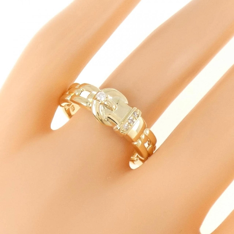 K18YG Nhẫn Kim Cương - Hàng hiệu Chính hãng 850855