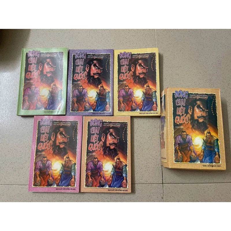 Đông Chu Liệt Quốc - Trọn bộ 5 tập, nguyên hộp 739427