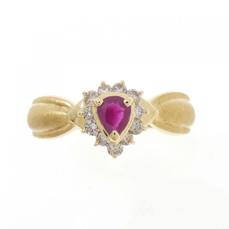 Nhẫn Ruby K18YG - Hàng hiệu Chính hãng 850284