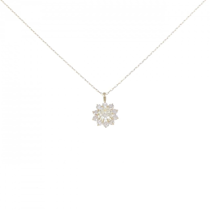 K18YG Dây chuyền kim cương 0.35CT - Hàng hiệu Chính hãng 859703