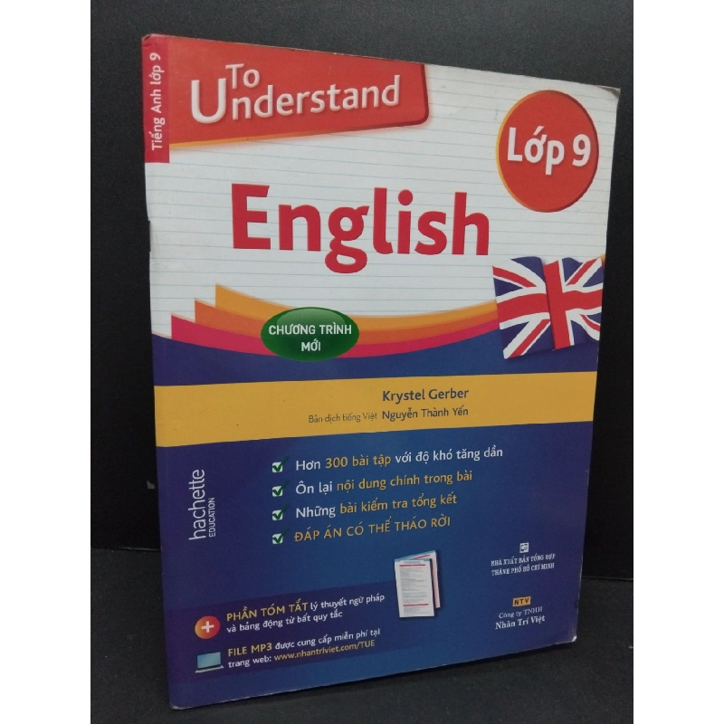 Tiếng Anh lớp 9 (kèm CD) mới 80% ố nhẹ 2017 HCM2809 Krystel Gerber GIÁO TRÌNH, CHUYÊN MÔN 917277