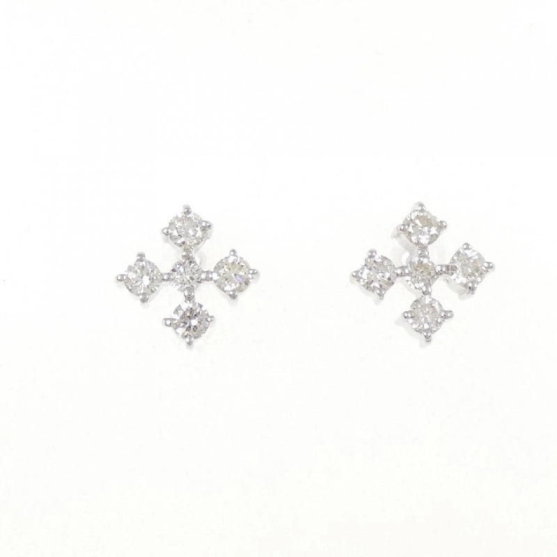 Bông tai kim cương 18KWG/K18WG 0.50CT - Hàng hiệu Chính hãng 867805