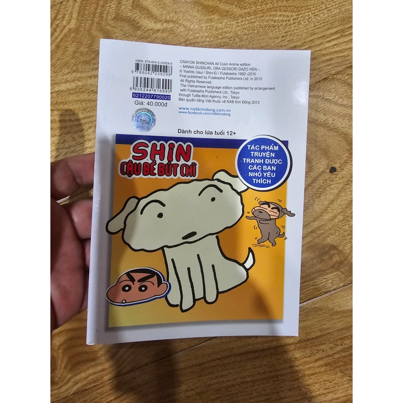 Phiên bản hoạt hình màu - Shin cậu bé bút chì tập 20 444023