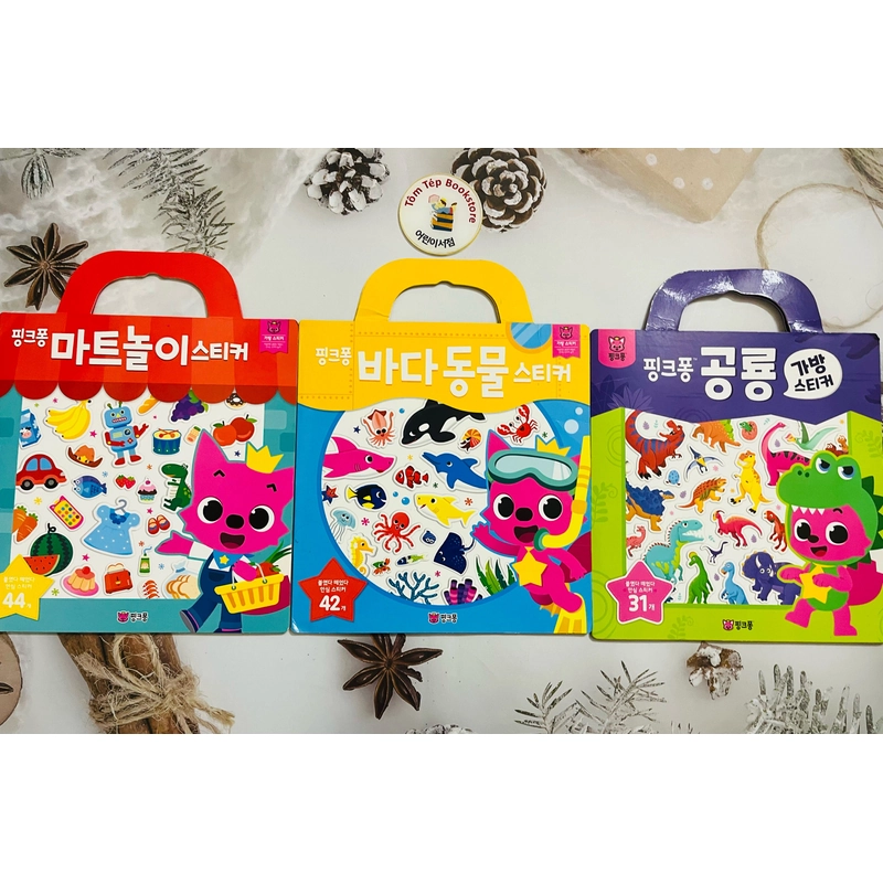 Set sticker tiếng Hàn cho bé 504945