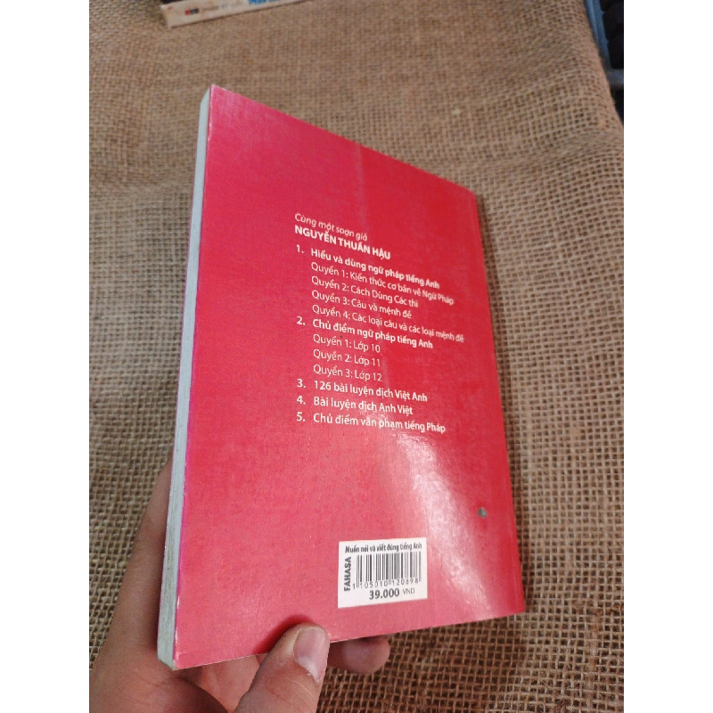 MUỐN NÓI VÀ VIẾT ĐÚNG TIẾNG ANH 2012 mới 80% (Sách tự học tiếng Anh) HLSC2404 1028492