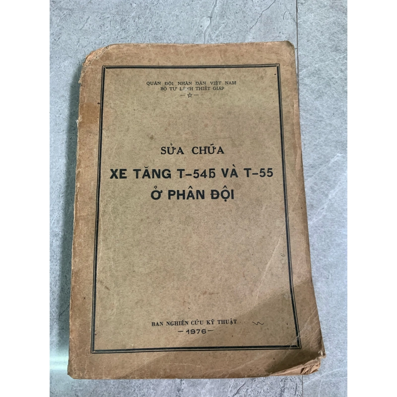 Sửa chữa Xe tăng T-54b và T-55 ở phân đội  276780