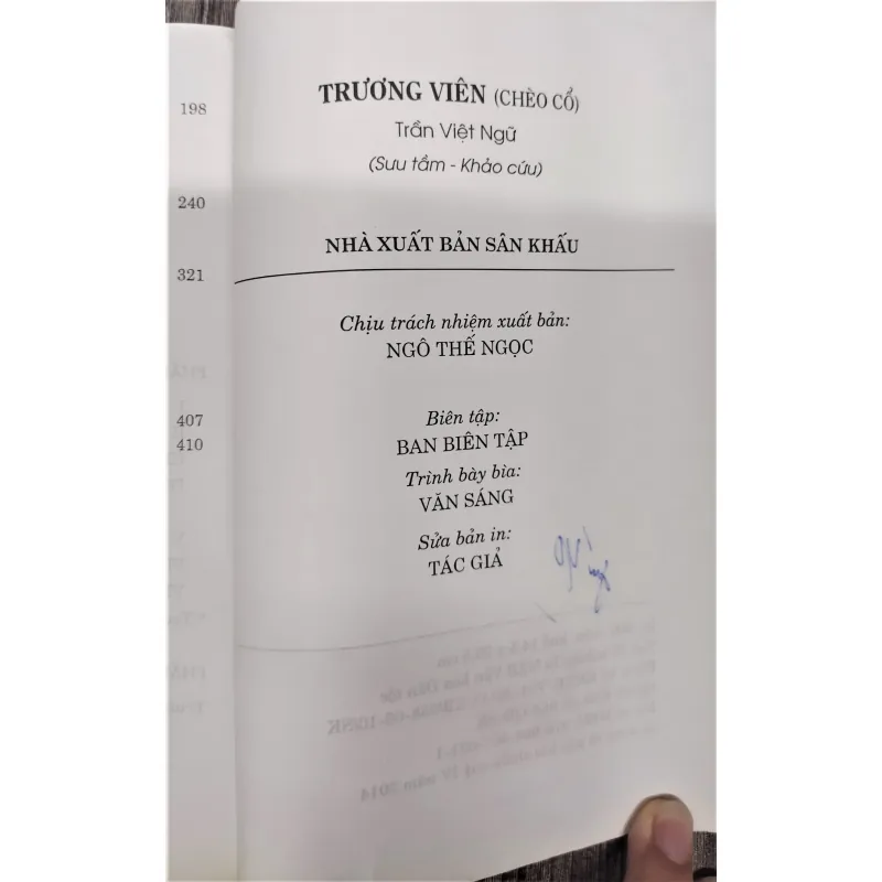 Sách - Trương Viên Chèo cổ - Trần Việt Ngữ (A1) 564000