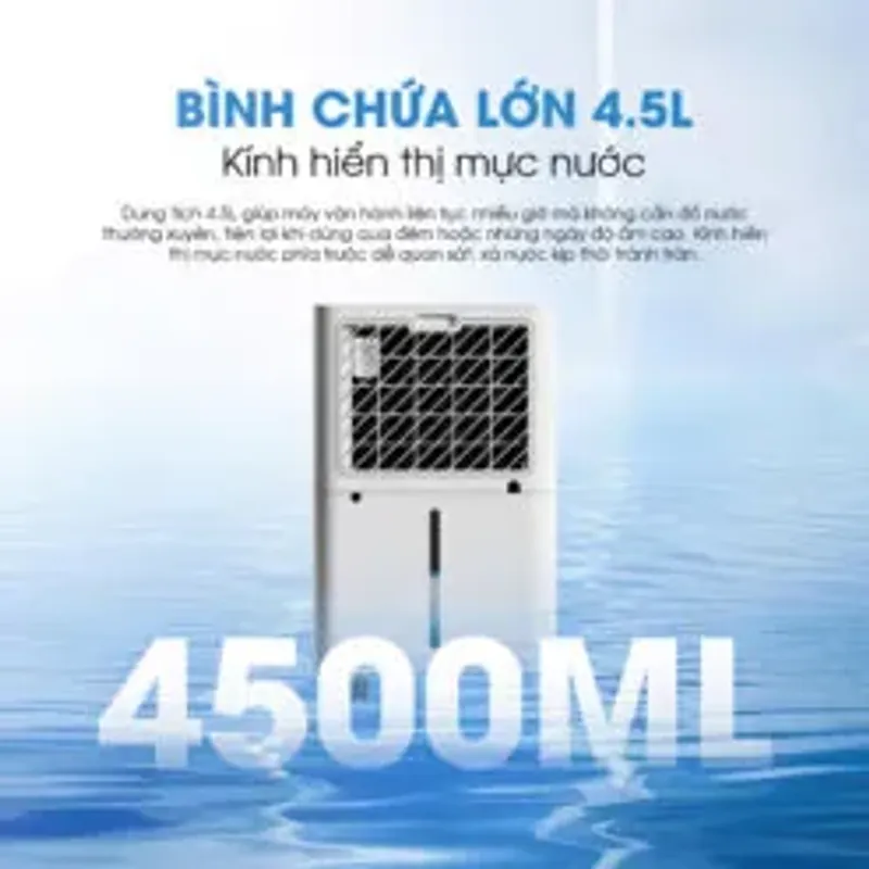 💧 Máy hút ẩm Kalite DrySense-A6 – Hút ẩm mạnh – chống mốc cực nhanh – bảo vệ sức khỏe 🌿 696687