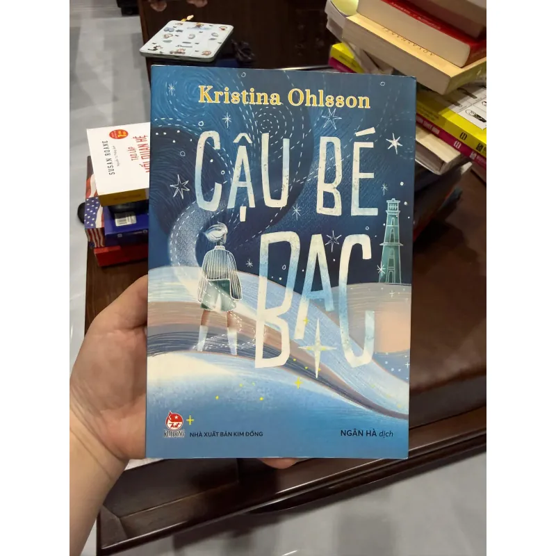 Cậu Bé Bạc – Kristina Ohlsson | Sách thiếu nhi trinh thám kỳ bí hấp dẫn- K2 1000285