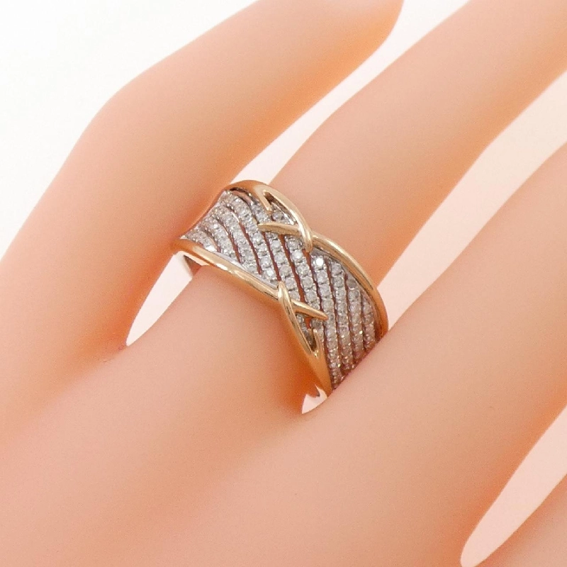 Nhẫn kim cương K18PG/K18WG 0.40CT 672559