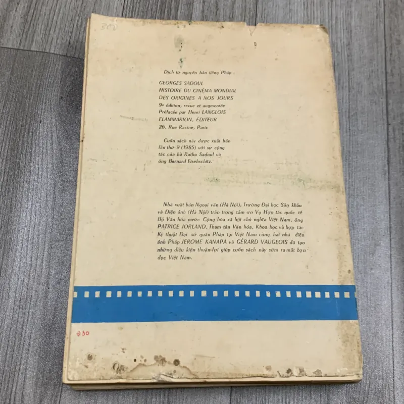 Lịch sử điện ảnh thế giới - georges sadoul. 8b3 779625
