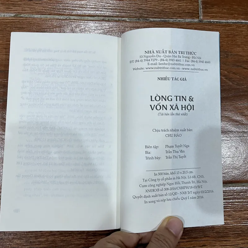 Lòng tin $ vốn xã hội  (7) 975065