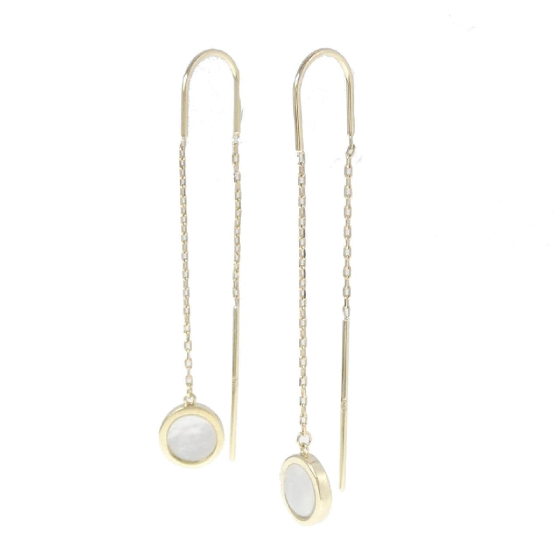 K10YG Ngọc trai mẹ Bông tai - Hàng hiệu Chính hãng 872517