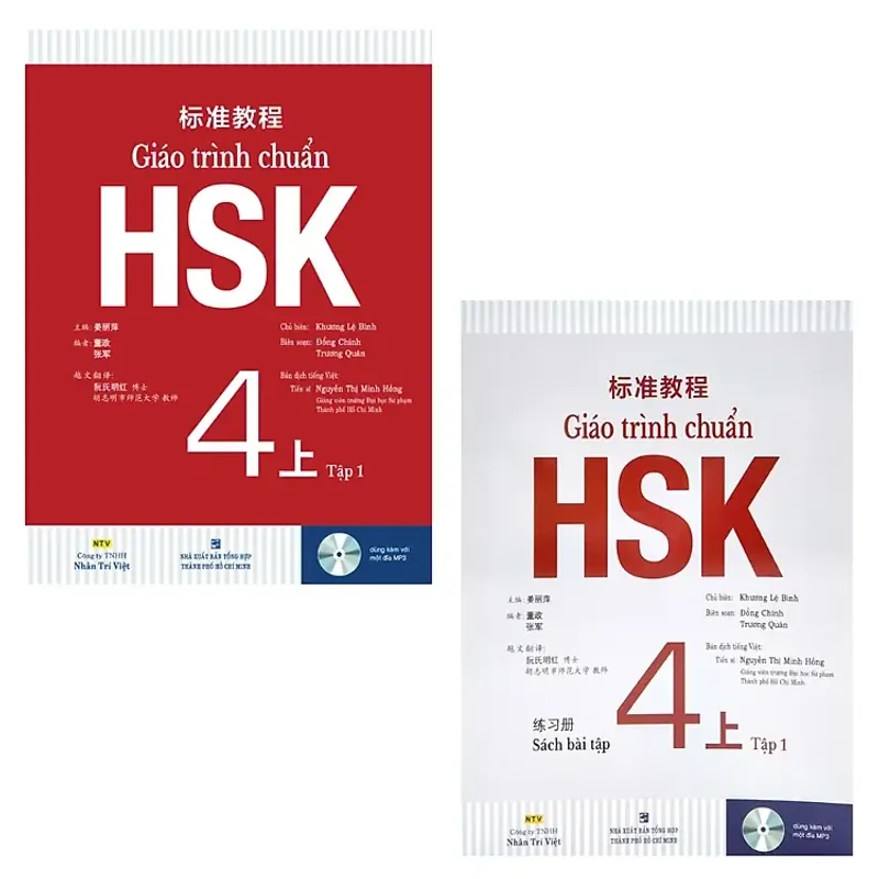 Combo Giáo Trình Chuẩn HSK 4 Tập 1 - Sách Bài Học và Bài tập (Bộ 2 cuốn) 575829