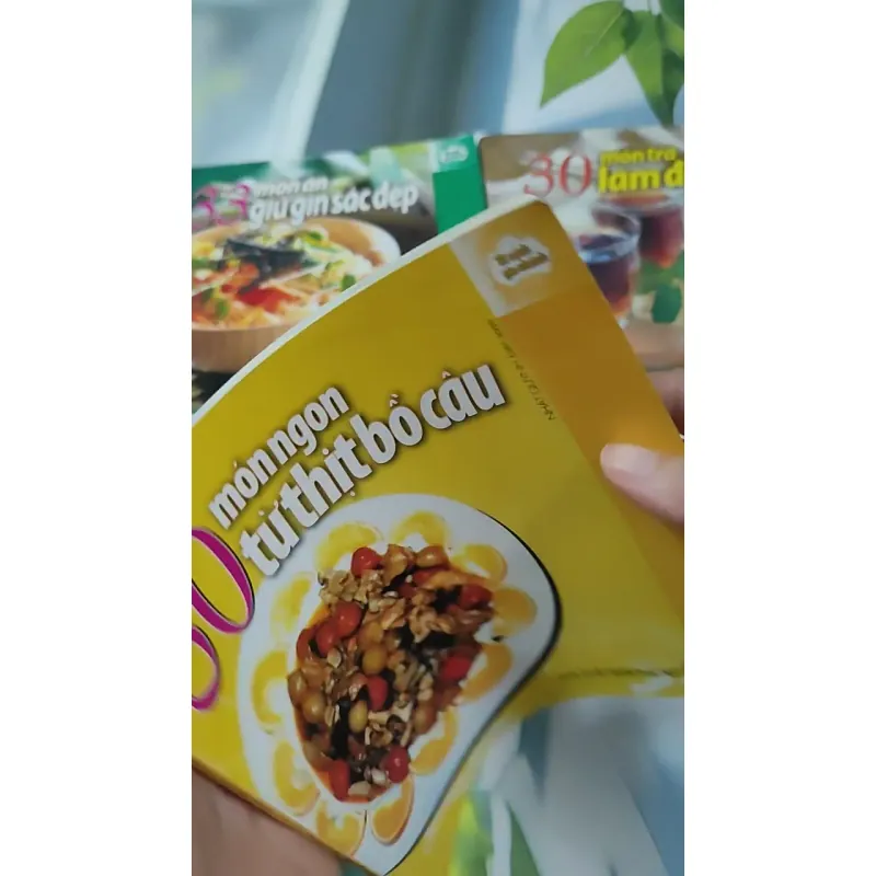 Combo Ẩm Thực: 30 Món Ngon Từ Thịt Bồ Câu,33 Món Ăn Giữ Gìn Sắc Đẹp, 30 Món Trà Làm Đẹp 727310