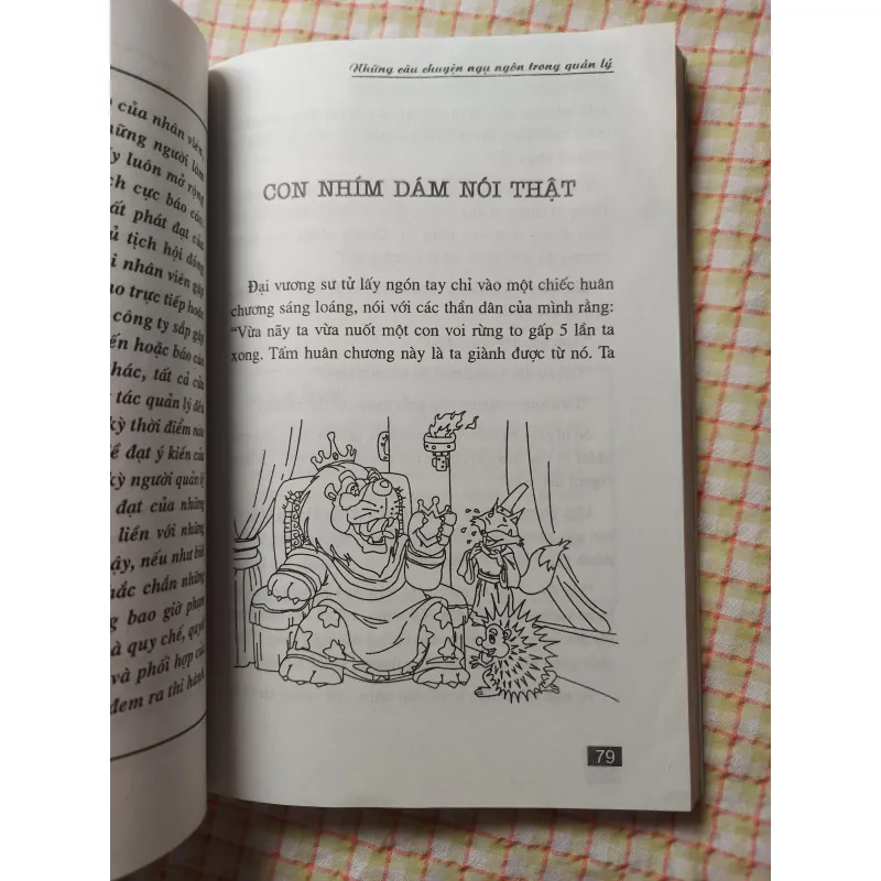 NHỮNG CÂU CHUYỆN NGỤ NGÔN TRONG QUẢN LÝ 719229