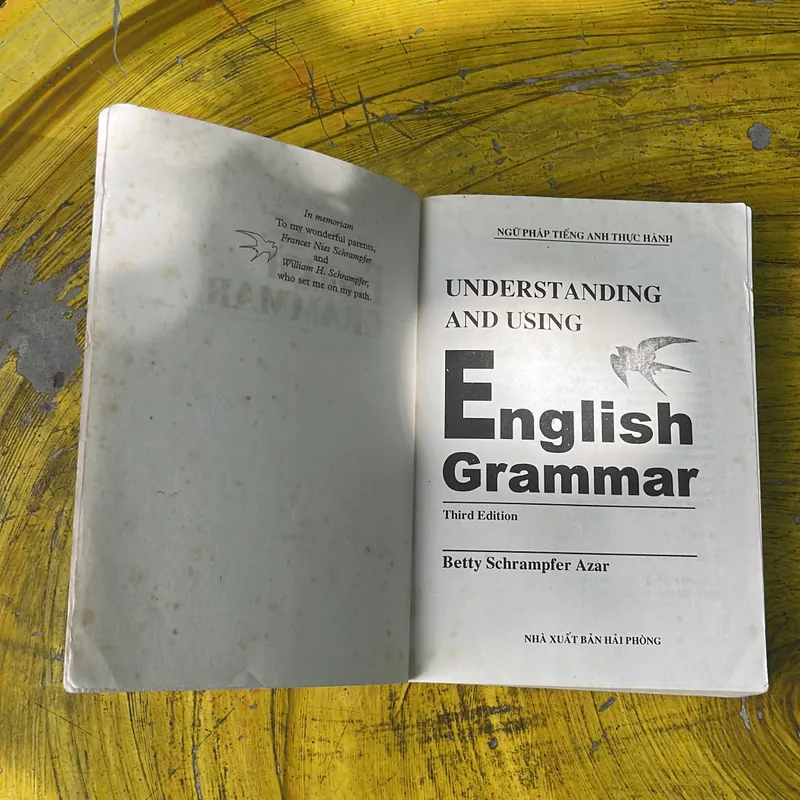 NGỮ PHÁP TIẾNG ANH THỰC HÀNH UNDERSTANDING AND USING ENGLISH GRAMMAR  736782