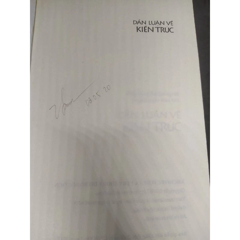 Dẫn luận về kiến trúc mới 90% (có ghi) HCM2212 910515