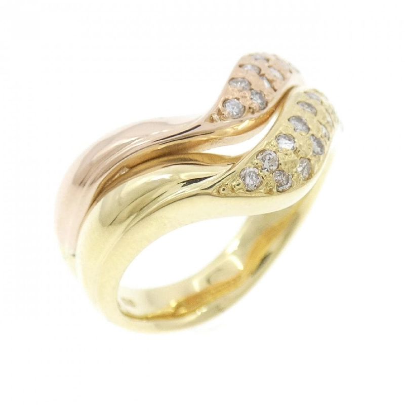 Nhẫn kim cương K18YG/K18PG 0.30CT - Hàng hiệu Authentic 846367