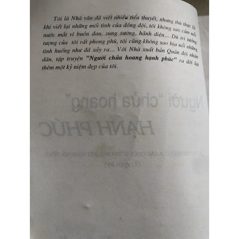 Người chửa hoang hạnh phúc - Nguyễn Trần Thiết  968654