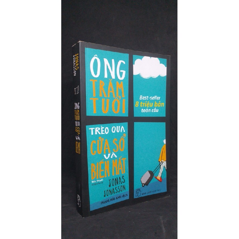 Ông trăm tuổi trèo qua cửa sổ và biến mất - Jonas Jonasson new 90% HCM2405 36269