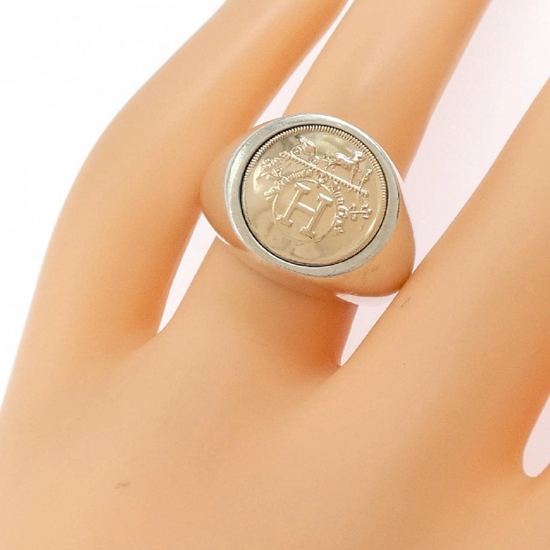 Hàng hiệu Authentic Hermès 925/750PG Nhẫn 839211