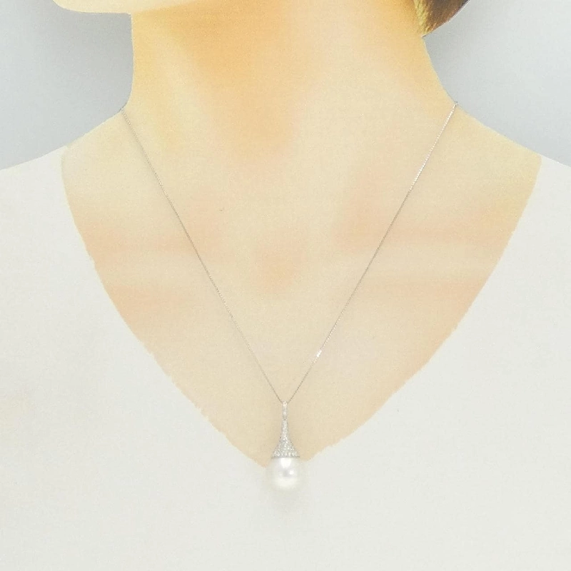 K18WG Ngọc trai trắng 13.0mm - Hàng hiệu Chính hãng 855666