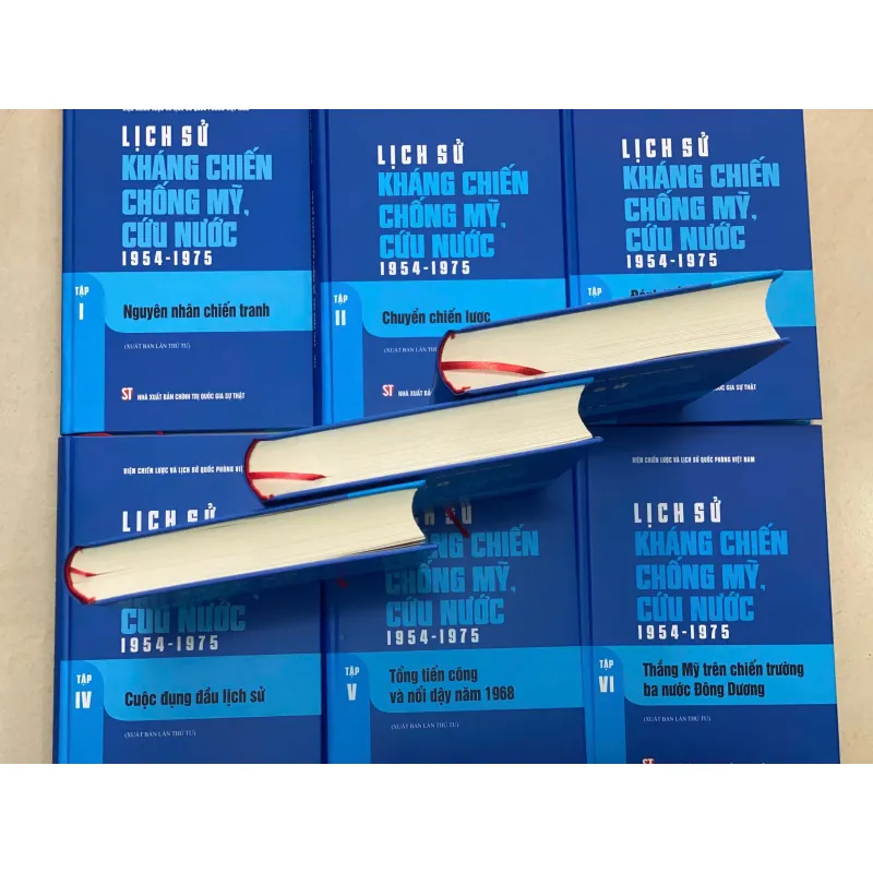 LỊCH SỬ KHÁNG CHIẾN CHỐNG MỸ CỨU NƯỚC  (1945-1975) - Bộ 9 tập bìa cứng 751388