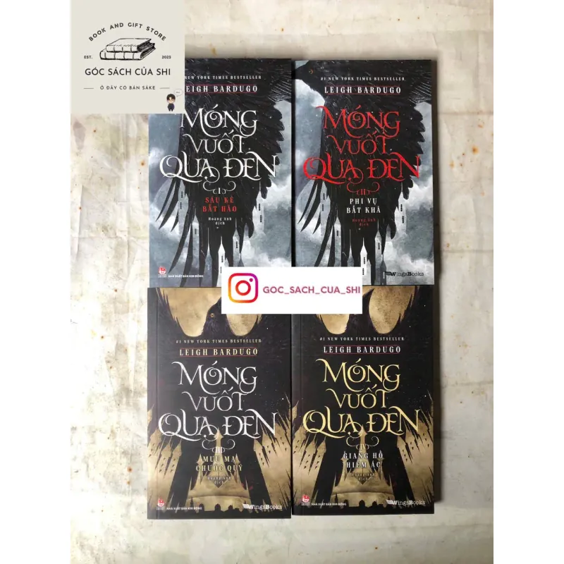 Trọn bộ 4 tập Móng Vuốt Quạ Đen - Leigh Bardugo 745462
