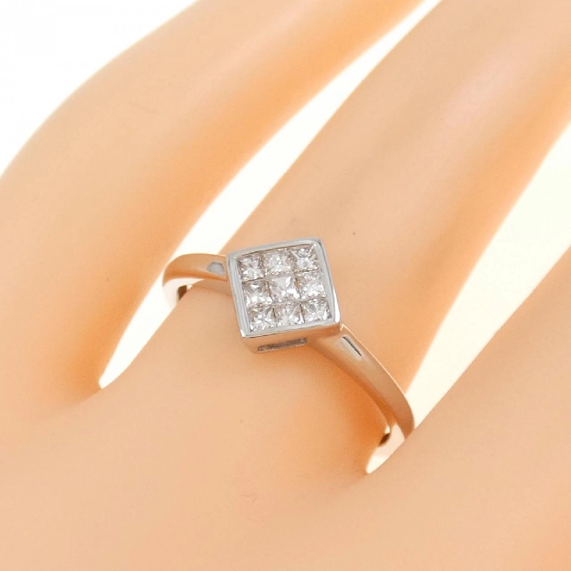 Nhẫn kim cương K18WG 0.20CT - Hàng hiệu Authentic 670626