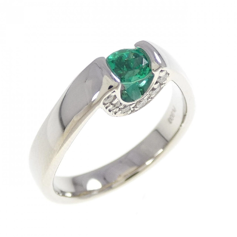 Nhẫn Emerald PT900 0.23CT - Hàng hiệu Chính hãng 849177