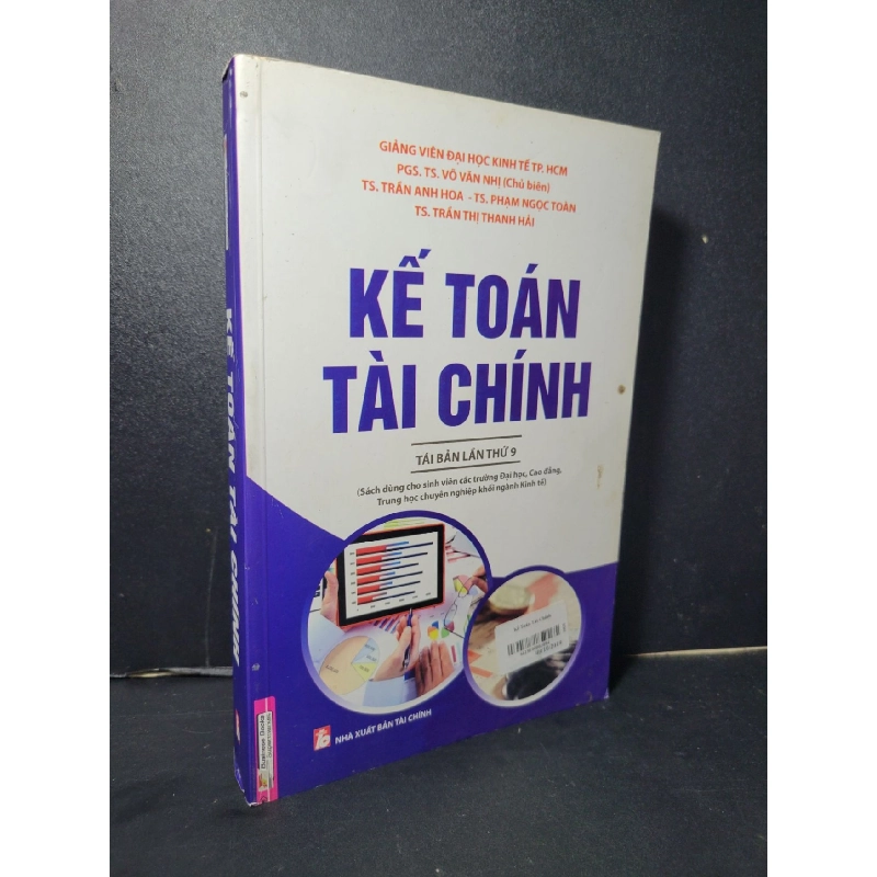 Kế toán tài chính mới 80% bẩn bìa, ố 2018 Giảng viên Đại học Kinh tế TP.HCM HCM2205 GIÁO TRÌNH, CHUYÊN MÔN 919297