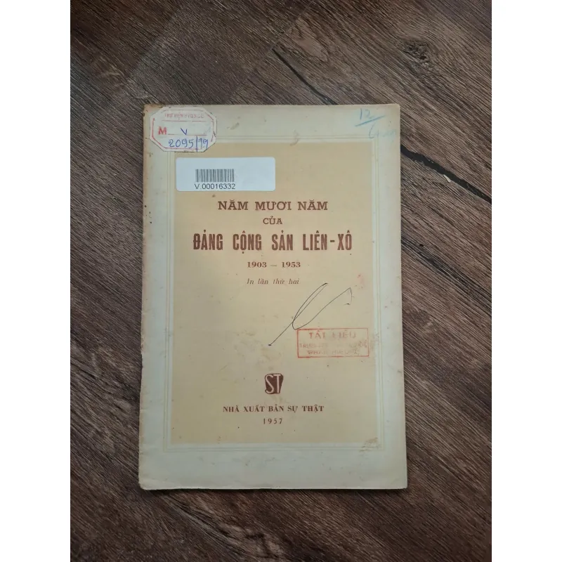 Năm mươi năm của Đảng Cộng sản Liên-Xô (1903 - 1953) 715049