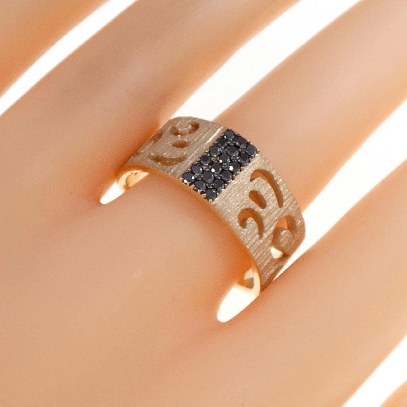 Nhẫn kim cương K18PG/K18BG 0.20CT 665995