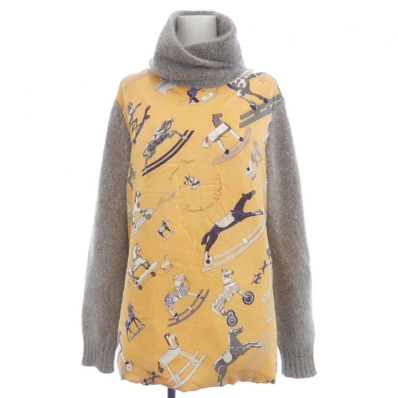 【Mã giảm giá】【Cổ điển】HERMES Áo len 640042