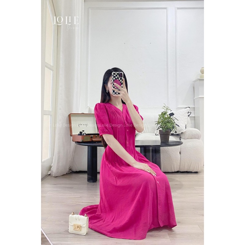 Váy đũi mềm mát, size S, M, có dây cột nơ để chỉnh eo phù hợp, mới 95% 192260