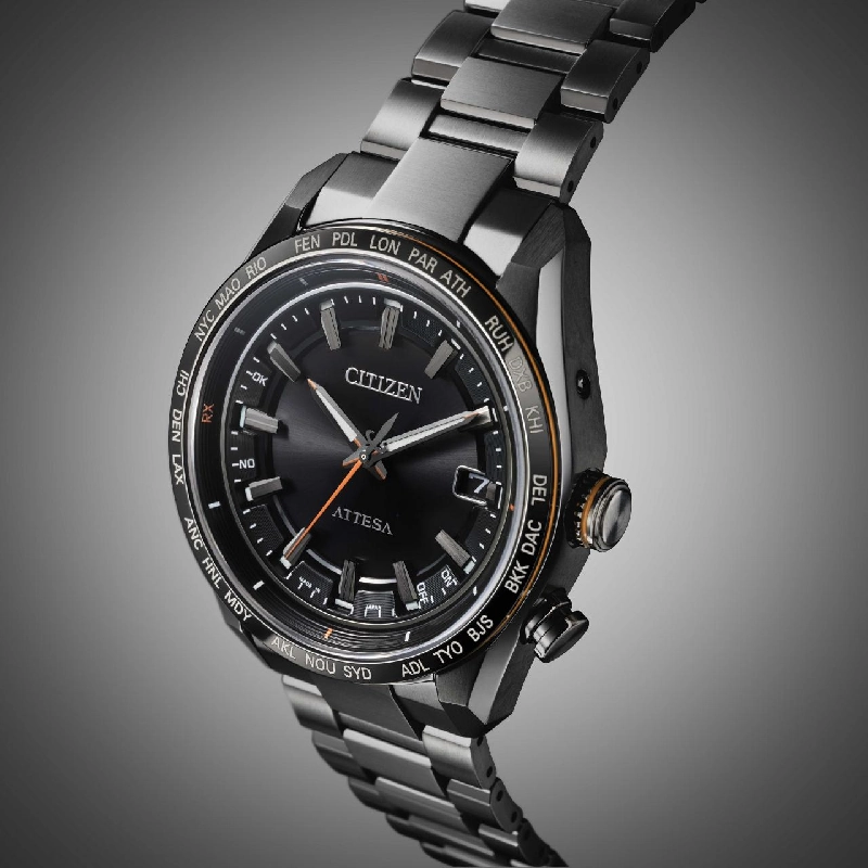 Đồng hồ điện tử Citizen Attesa H145-007JD01/CB0286-61E TI Solar Quartz - Hàng hiệu Chính hãng 883569