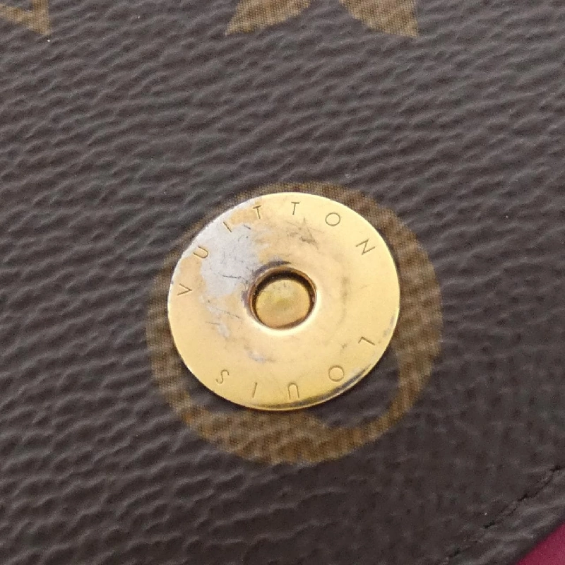 Ví xách tay Louis Vuitton Monogram Portefoy Fleur Chain M67404 621107