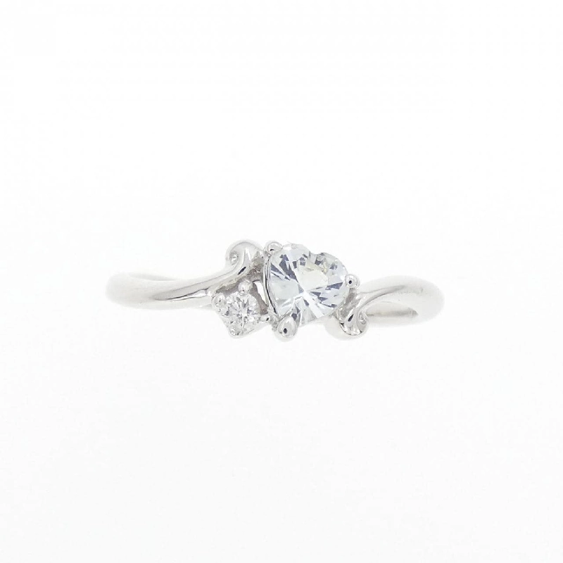 Nhẫn Aquamarine K18WG 669652