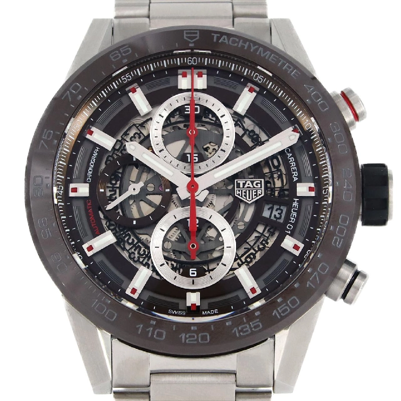 TAG Heuer Carrera Calibre Heuer 01 Chronograph CAR201U.BA0766 SS tự động - Hàng hiệu Chính hãng 882345