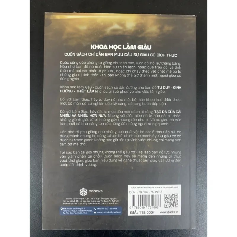 (Sách cũ) Khoa học làm giàu - Wallace D. Wattles 931746