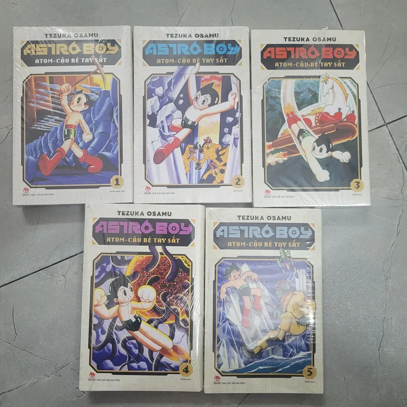 Combo Astroboy Tập 1 - Tập 5, nguyên seal 715104