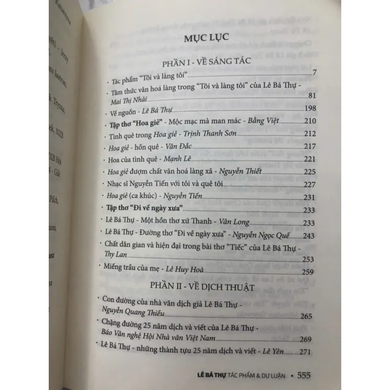 Lê Bá Thự - Tác phẩm & Dư luận - Nhiều tác giả 998379