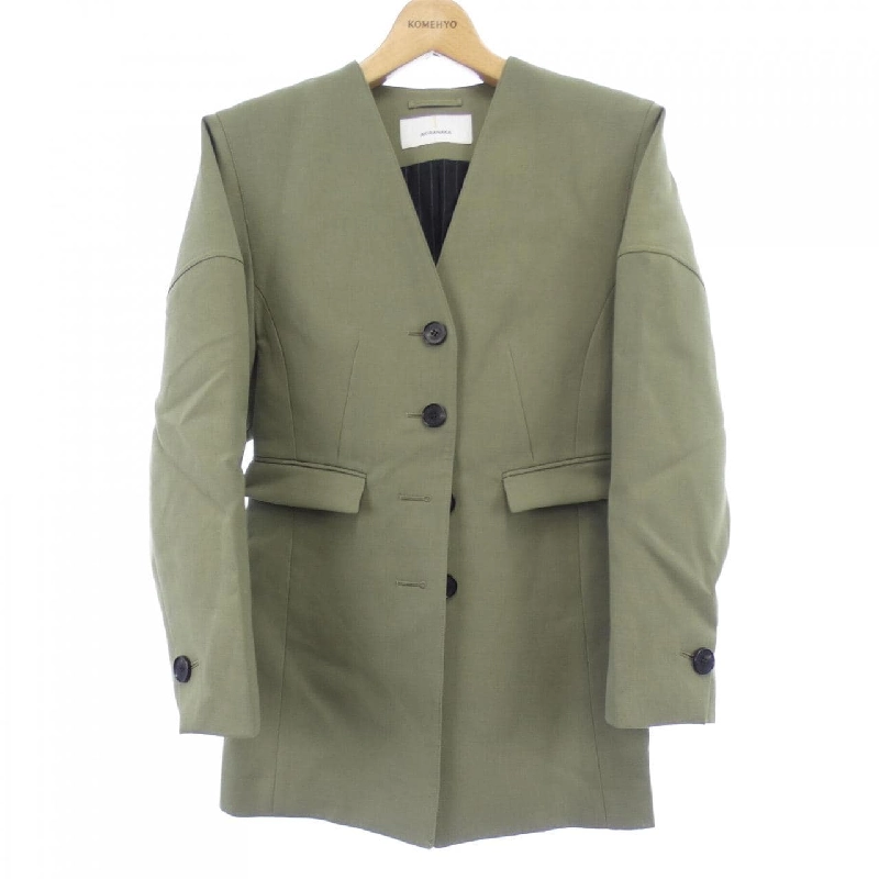 【Mã giảm giá】Áo khoác không cổ AKIRA NAKA 639718